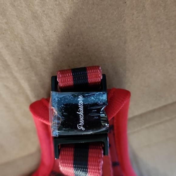 Frenchiestore neck adjustable vegan leather harness-M - Picture 3 of 6